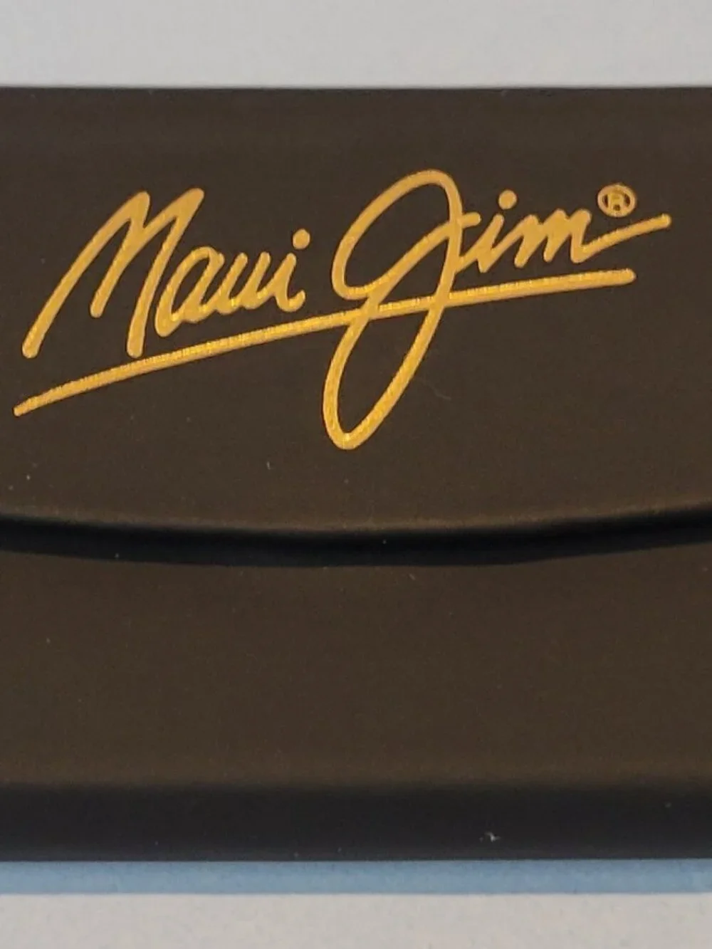 Maui Jim Black Tri-Fold Sunglasses Eyeglass Case